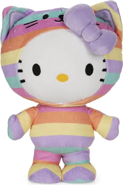 Hello Kitty Rainbow Outfit Plush 9.5"