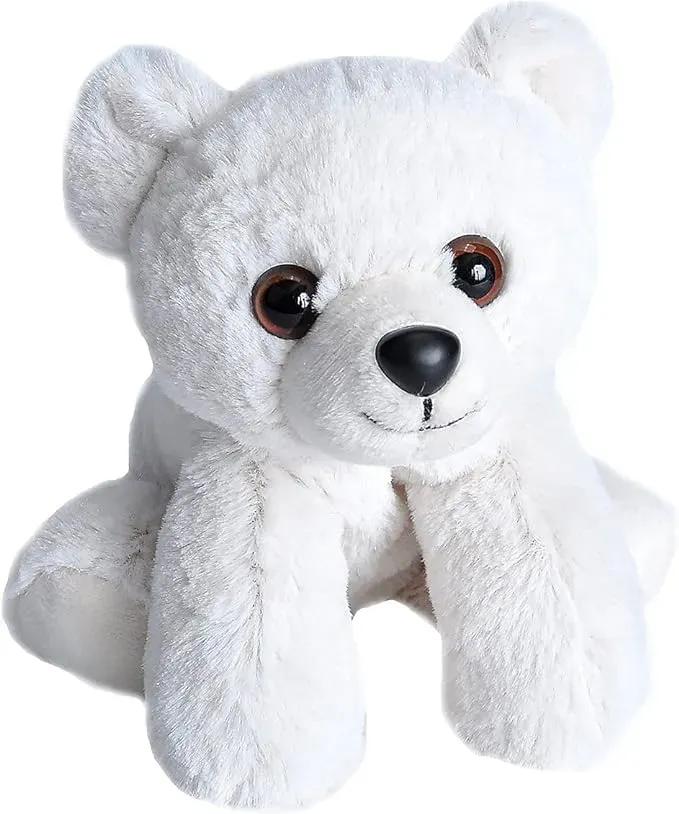 Ours Peluche Blanc 18cm