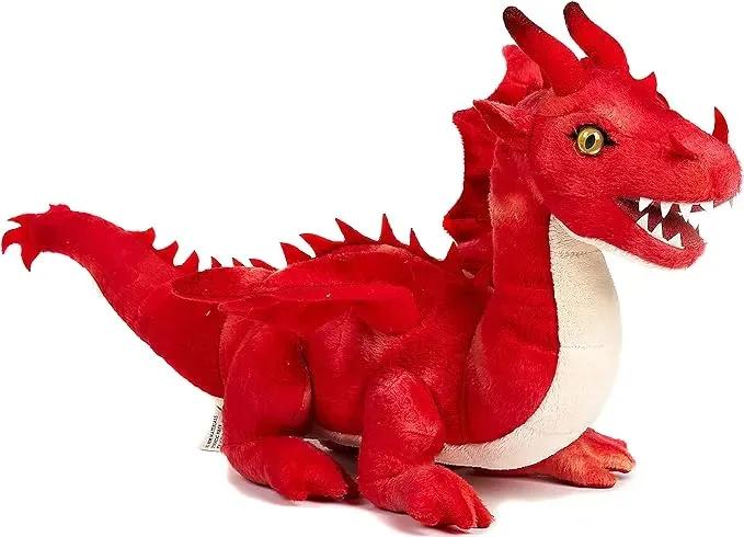 Peluche Dragon Rouge 40cm