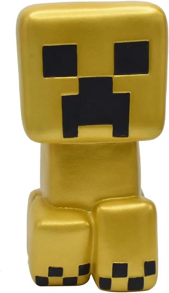 Peluche Minecraft Creeper Doré 15cm